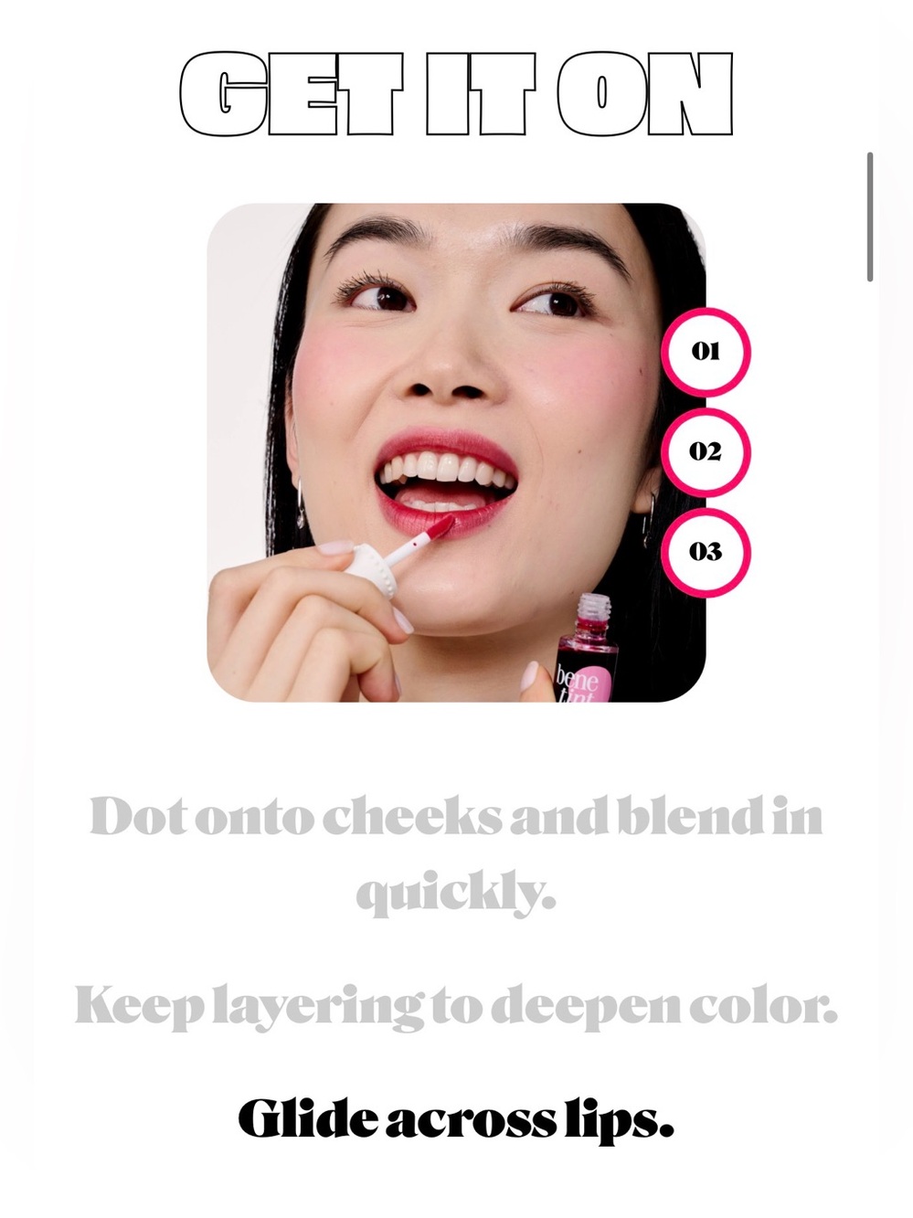 Benefit Benetint Rose-tinted Lip & Cheek Stain BNIB - Picture 8 of 8